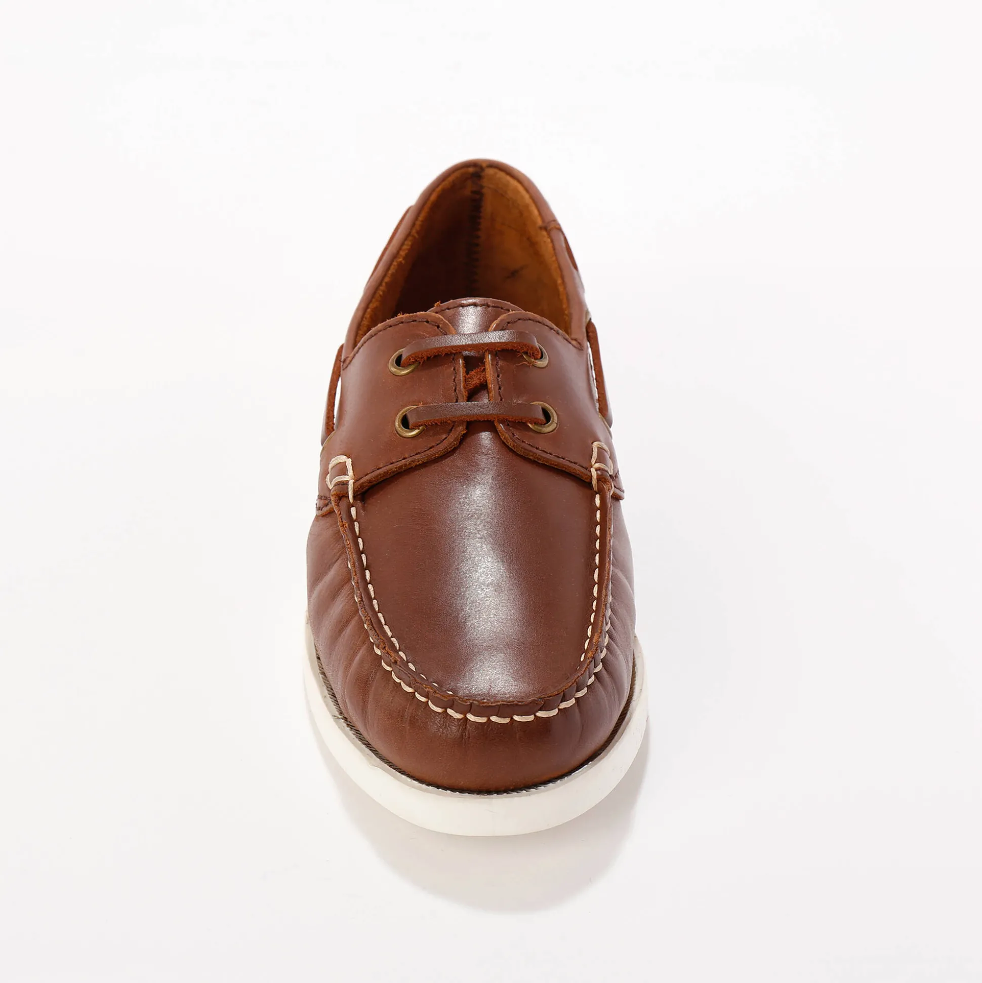 Bootschoenen in leer