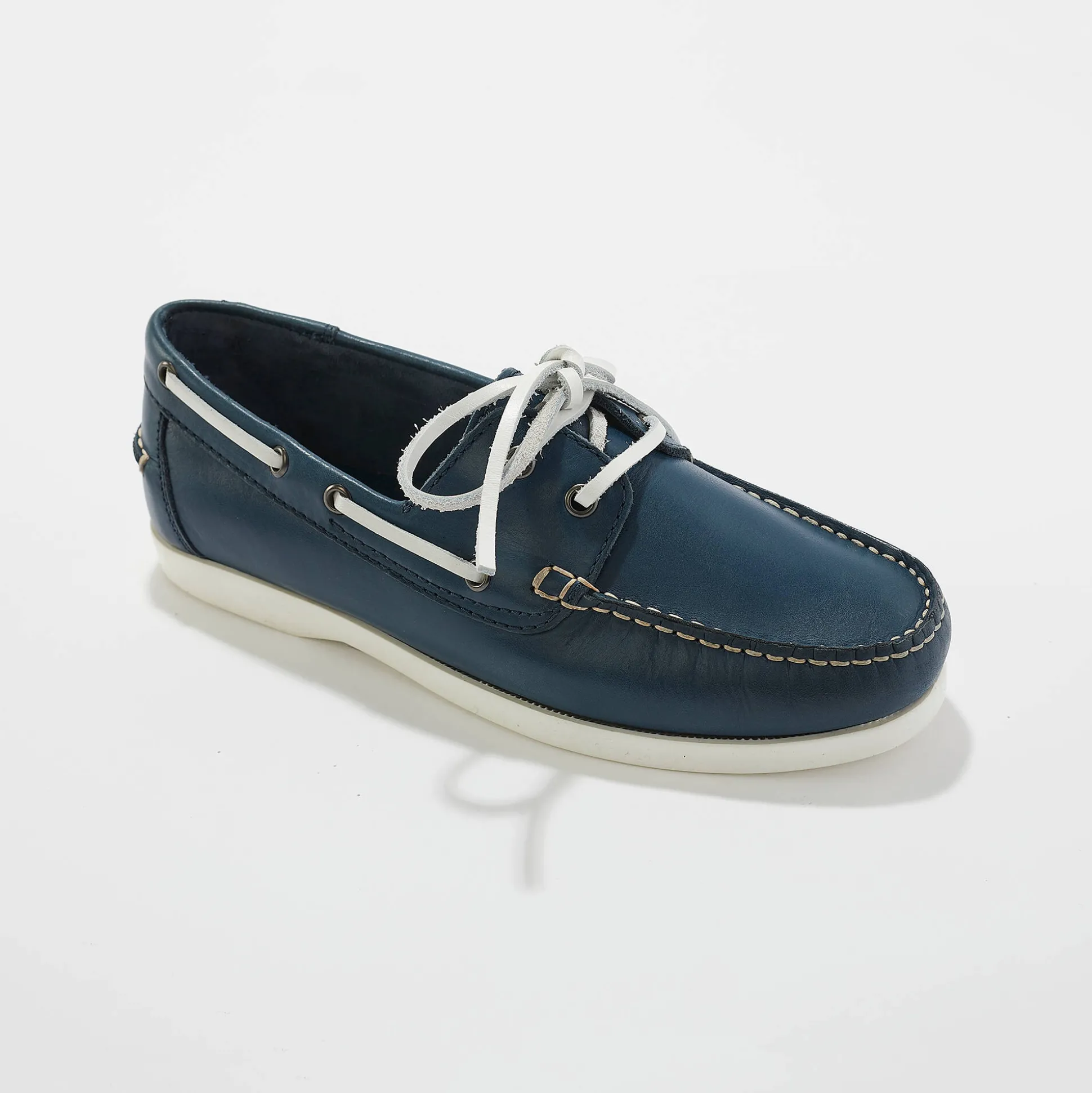 Bootschoenen in leer