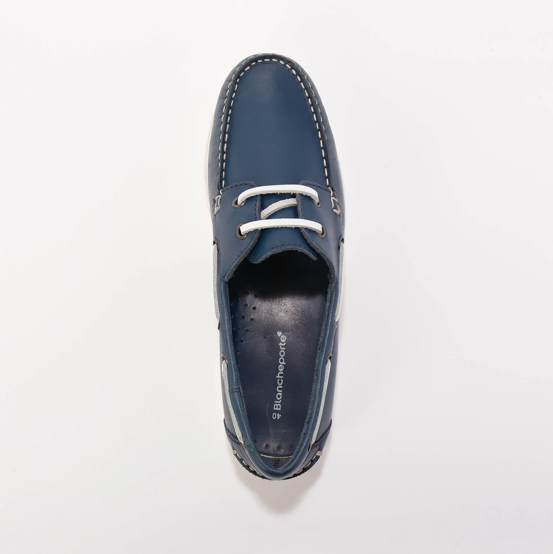 Bootschoenen in leer