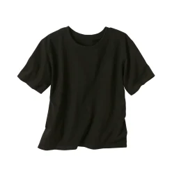 Boxy T-shirt met ellebooglange mouwen