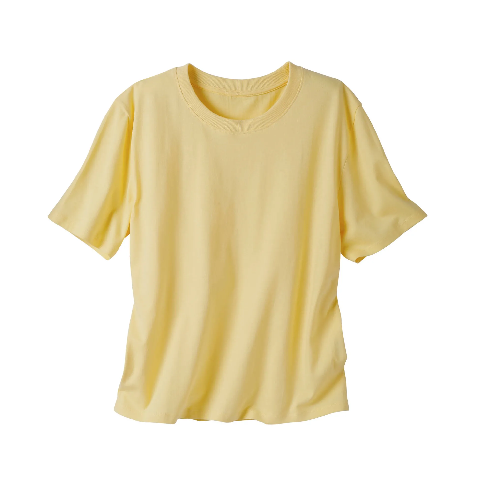 Boxy T-shirt met ellebooglange mouwen