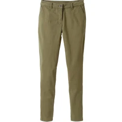 Broek in 'mom' model met hoge taille, stretch