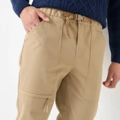 Broek in ripstop met meerdere zakken, binnenkant in microfleece
