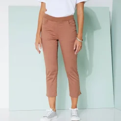 3/4-broek met elastische taille
