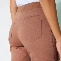 3/4-broek met elastische taille