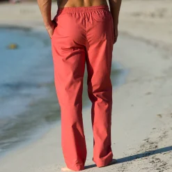 Broek met elastische tailleband