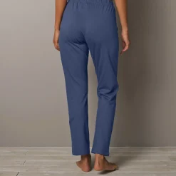 Broek met geplaatste landelijke print - katoenjersey