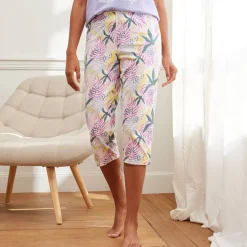 3/4-broek met "Nature Sauvage" print