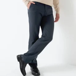 Broek met onzichtbare, verstelbare tailleband - polyester