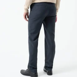 Broek met onzichtbare, verstelbare tailleband - polyester