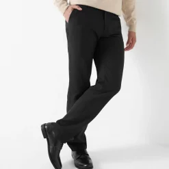 Broek met onzichtbare, verstelbare tailleband - polyester