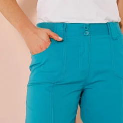 7/8-broek met tailleband in tricot