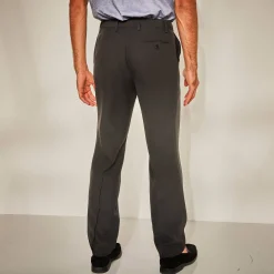 Broek met verstelbare taille zonder bandplooien - polyester