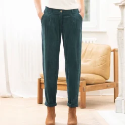 7/8-broek, velours