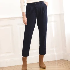 7/8-broek, velours