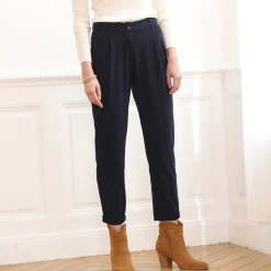 7/8-broek, velours