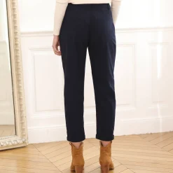 7/8-broek, velours