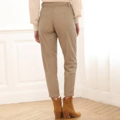 7/8-broek, velours