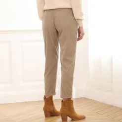 7/8-broek, velours