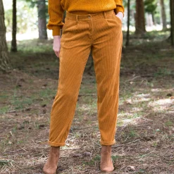 7/8-broek, velours
