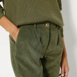 7/8-broek, velours