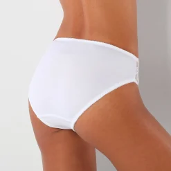 Broekje in microvezel en geborduurde tule Sienne - set van 2