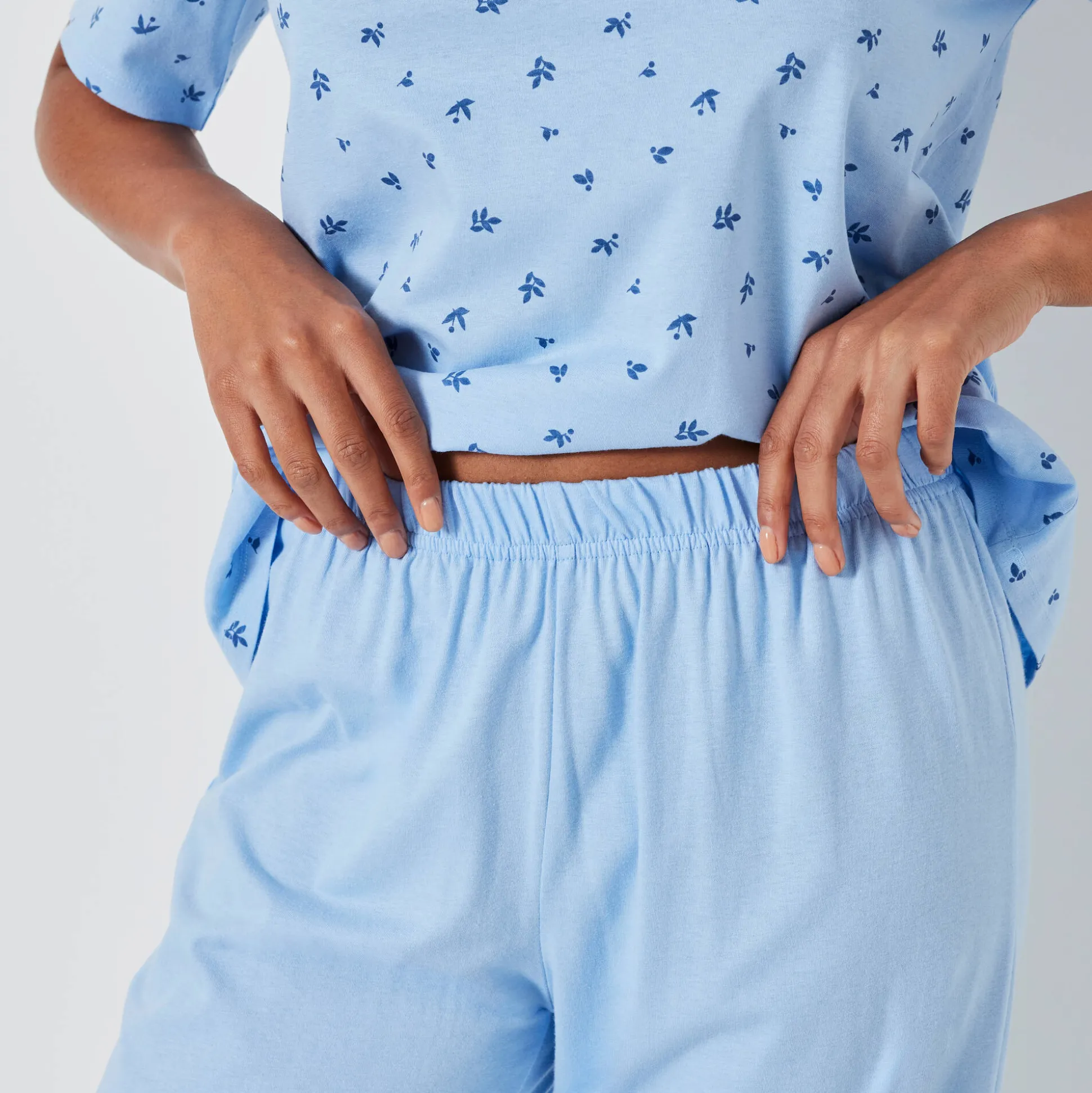 Caprama met bloemenprint