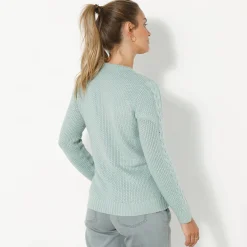 Cardigan in kabeltricot