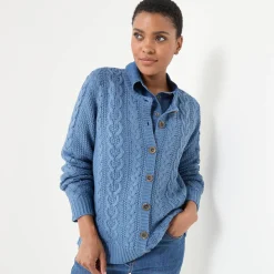 Cardigan in kabeltricot