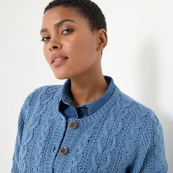 Cardigan in kabeltricot