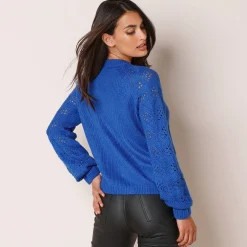 Cardigan met 'juweel' knopen