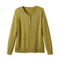 Cardigan met knoopsluiting, katoenmengeling