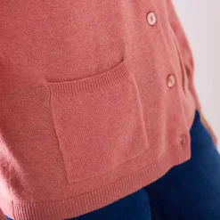 Cardigan met knoopsluiting, lamswol
