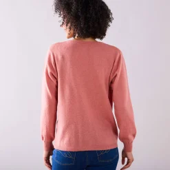 Cardigan met knoopsluiting, lamswol