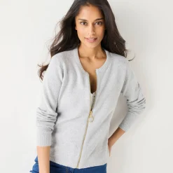 Cardigan met rits