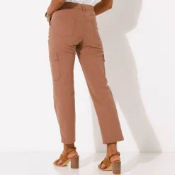7/8-cargobroek, stretchtwill