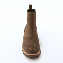 Chelsea boots in splitleer