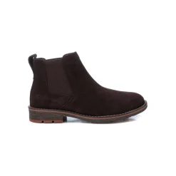 Chelsea boots met leren bovenwerk
