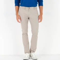 Chino broek in keperstof