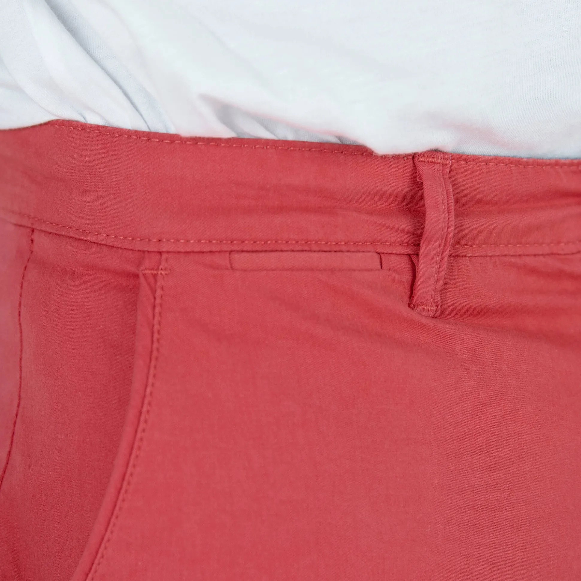 Chino broek in keperstof