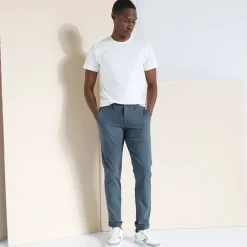 Chino broek in keperstof