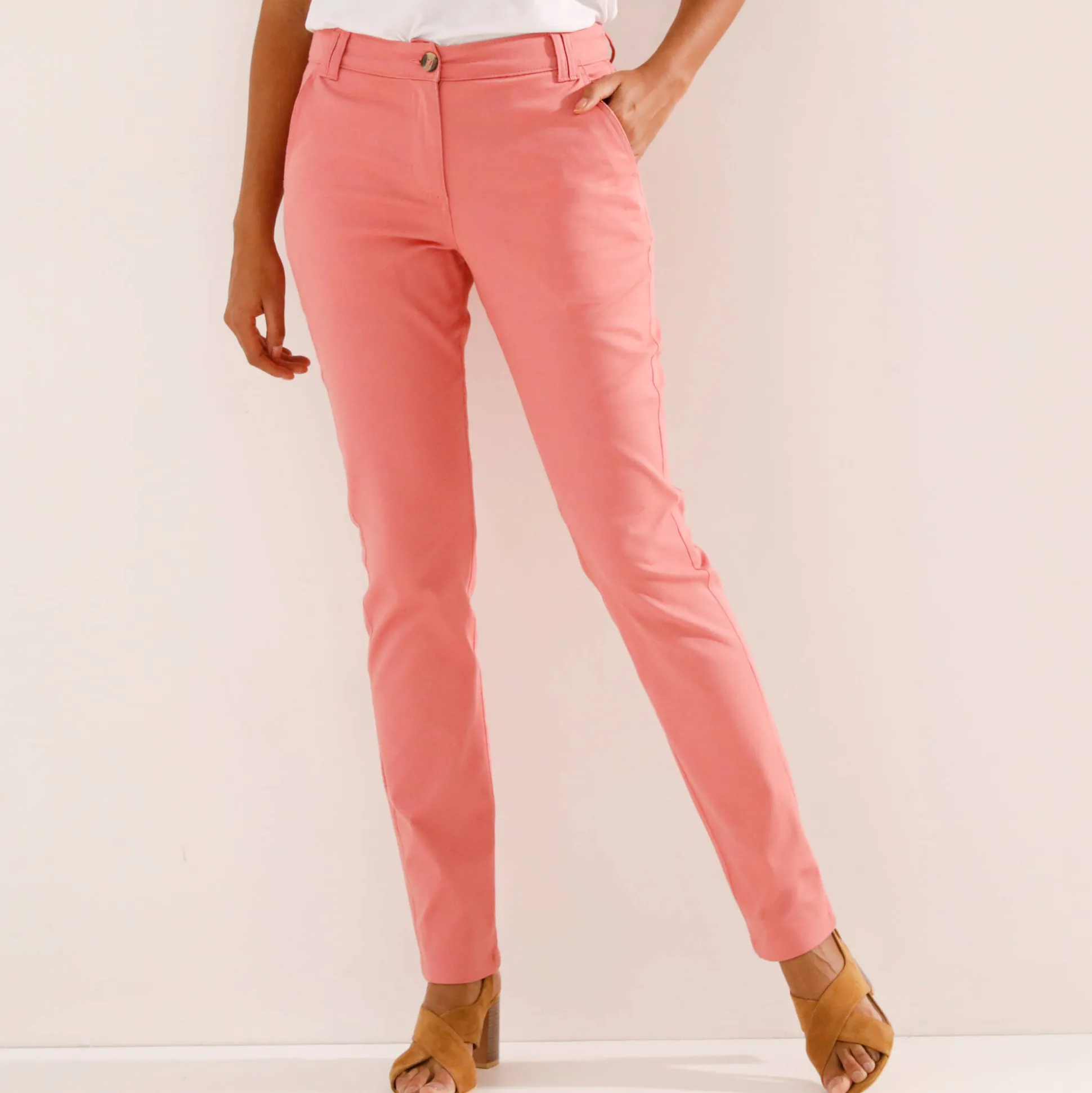Chino stretchbroek