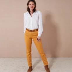Chino stretchbroek