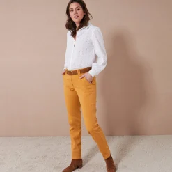 Chino stretchbroek