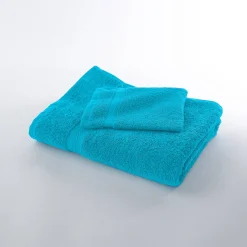 Collectie effen handdoeken 420 g/m2 met zacht comfort