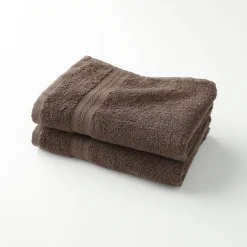 Collectie effen handdoeken 420 g/m2 met zacht comfort