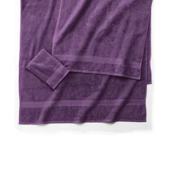 Collectie effen handdoeken 420 g/m2 met zacht comfort