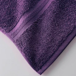 Collectie effen handdoeken 420 g/m2 met zacht comfort