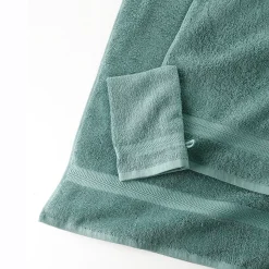 Collectie effen handdoeken 420 g/m2 met zacht comfort