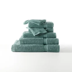 Collectie effen handdoeken 420 g/m2 met zacht comfort